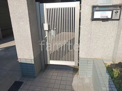 片開き 門扉 YKKAP シンプレオTB1型 たて格子 