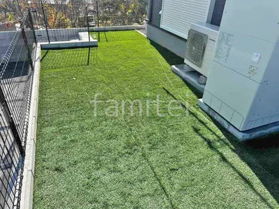 人工芝 防草シート加工 マツモト 人工芝 30mm 