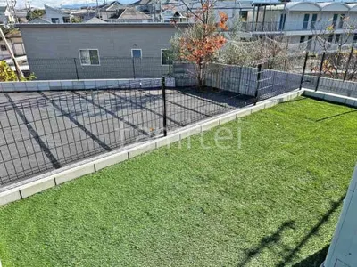 スチールメッシュ フェンス YKKAP イーネット3F型 スチール柱 境界・メッシュ ブロック塀 （化粧ブロック） 太陽エコブロックス 普通CB 