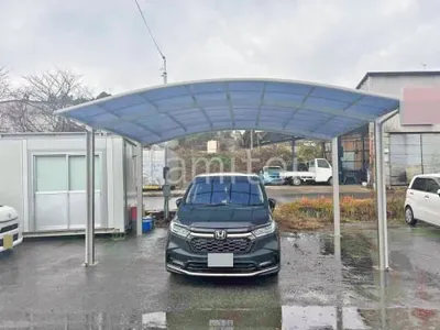 カーポート２台(ワイド) ツイン YKKAP アリュース アール屋根