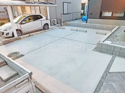 駐車場ガレージ床 土間コンクリート