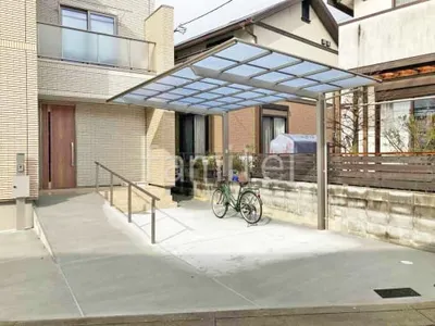 カーポート１台 （単棟） LIXIL ネスカＦ フラット屋根