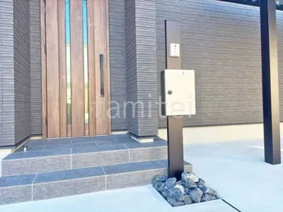 機能門柱 YKKAP シンプレオポストユニット1型 ロックガーデン 東洋工業 クラッシュロックスモールサイズ