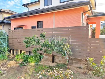 人工木・樹脂 フェンス（木調） F＆F ニコボード 高尺タイプ 目隠し 木調・ラティス 樹脂