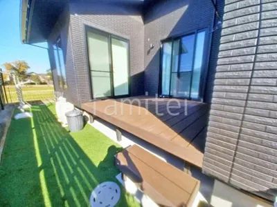 人工木デッキ  LIXIL 人工木 樹ら楽ステージ 