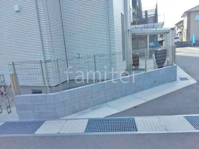 スチールメッシュ フェンス LIXIL ハイグリッドUF8型 境界・メッシュ