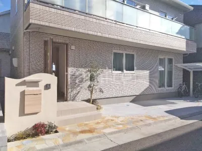 新築シンプル オープン外構