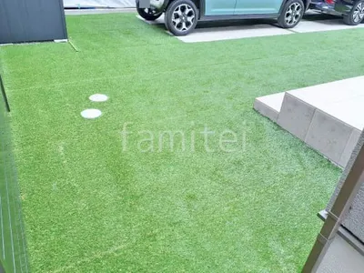 人工芝 防草シート加工 マツモト 人工芝 30mm 