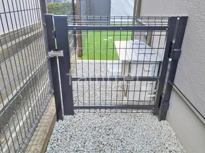 勝手口門扉 三協アルミ ユメッシュHR型 片開き