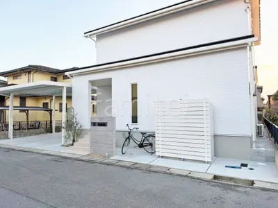 新築シンプル オープン外構