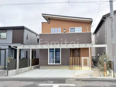 新築シンプル オープン外構