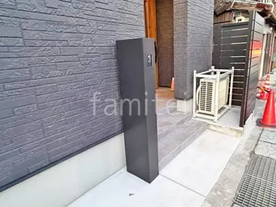 宅配ボックス門柱 （機能門柱 ） LIXIL FT 宅配ボックス付き 