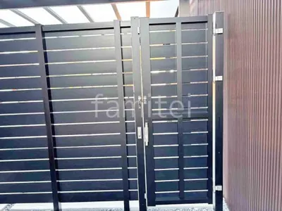 片開き 門扉 F＆F マイティフィット門扉 (内開き) 