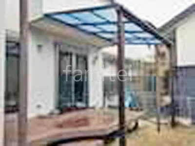 １階テラス屋根 （雨除け） YKKAP ソラリアF フラット屋根 スタンダード 壁付