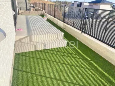 人工芝 防草シート加工 ヨシミツ毛織 リアル人工芝 35mm 