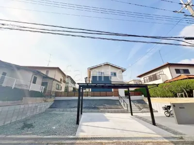 新築シンプル オープン外構