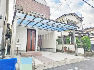 カーポート２台(ワイド) ツイン LIXIL ネスカＦ フラット屋根