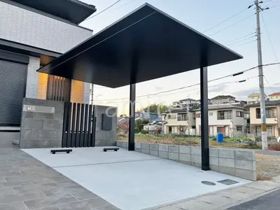 カーポート１台 （単棟） LIXIL カーポートSC フラット屋根 吊り下げ屋根