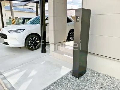 宅配ボックス門柱 （機能門柱 ） LIXIL FT 宅配ボックス付き 