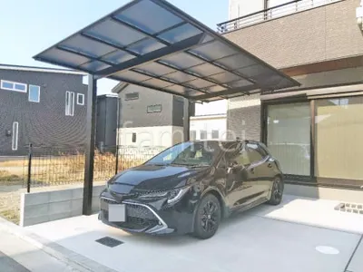 カーポート１台 （単棟） LIXIL ネスカＦ フラット屋根