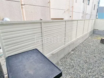 アルミ形材 フェンス LIXIL AB YL3型 横ルーバー3 目隠し