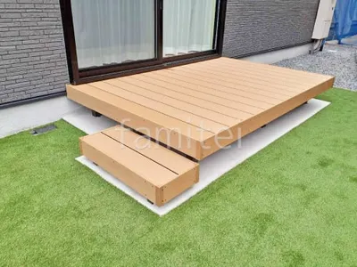 人工木デッキ  LIXIL 人工木 樹ら楽ステージ 