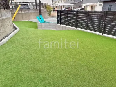 人工芝 防草シート加工 ヨシミツ毛織 リアル人工芝 35mm 