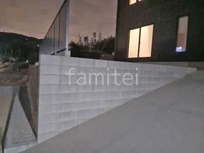 土留めコンクリートブロック