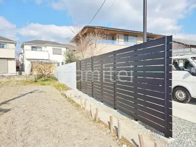 人工木・樹脂 フェンス（木調） F＆F マイティウッド デコll 高尺タイプ 目隠し 木調・ラティス 樹脂