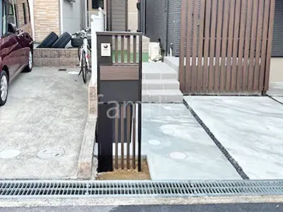 機能門柱 施主支給