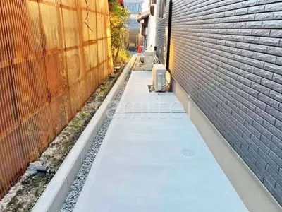 犬走り 土間コンクリート