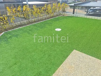 人工芝 防草シート加工 マツモト 人工芝 30mm 