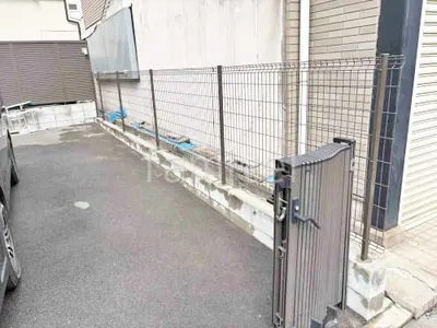 スチールメッシュ フェンス LIXIL ハイグリッドN8型 境界・メッシュ