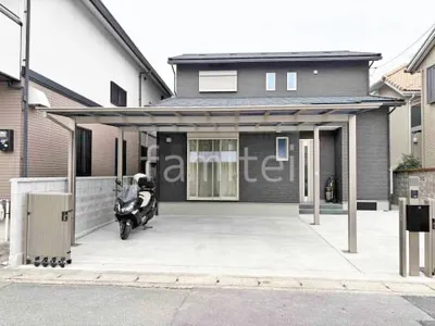 カーポート２台(ワイド) ツイン LIXIL ネスカＦ フラット屋根