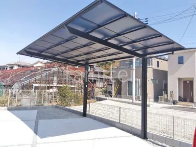 カーポート１台 （単棟） LIXIL ネスカＦ フラット屋根