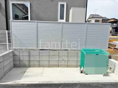 アルミ形材 フェンス LIXIL AB YL3型 横ルーバー3 目隠し