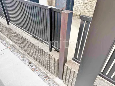 木製調デザインアルミ角柱 プランパーツ 角材