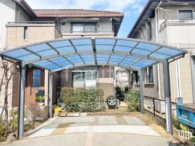 既存カーポート屋根補修