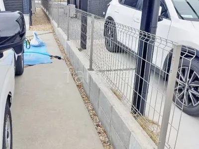 スチールメッシュ フェンス YKKAP イーネット3F型 スチール柱 境界・メッシュ