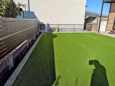 人工芝 防草シート加工 ヨシミツ毛織 リアル人工芝 35mm 