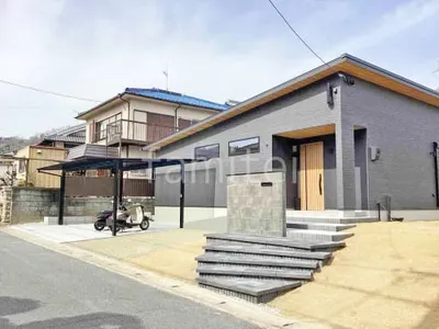 新築シンプル オープン外構