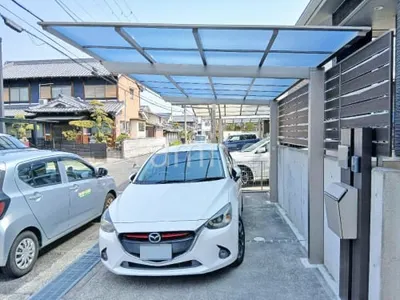 カーポート１台 （単棟） LIXIL ネスカＦ フラット屋根