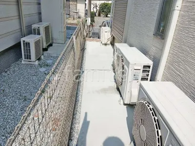 犬走り 土間コンクリート