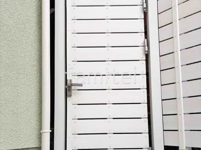 片開き 門扉 F＆F マイティフィット門扉 (外開き) 