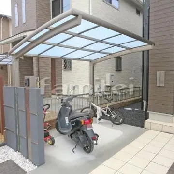 車だけでなく、自転車やバイクにも屋根を設置しませんか？