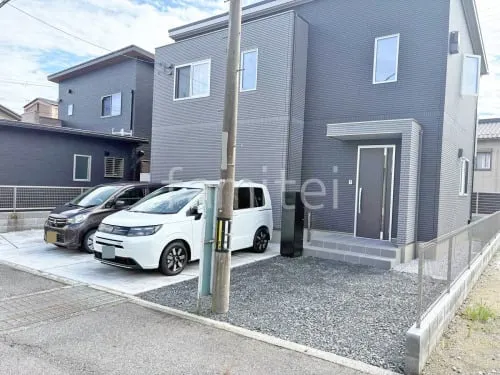 大津市 新築ベーシック オープン外構