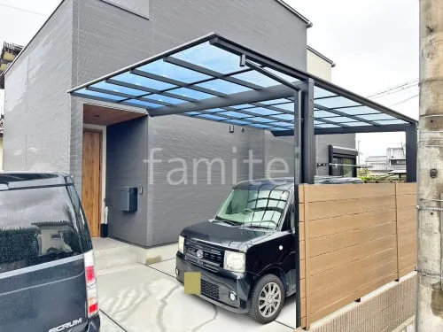 葛城市 新築ベーシック オープン外構