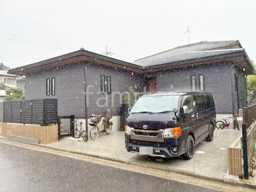 近江八幡市 新築ベーシック オープン外構