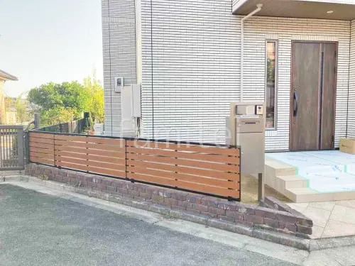 生駒市 新築ベーシック オープン外構