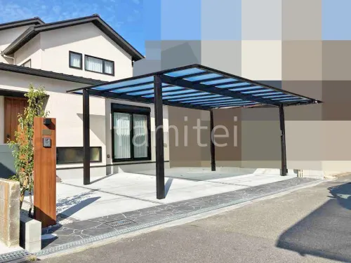 大阪市 新築ベーシック オープン外構